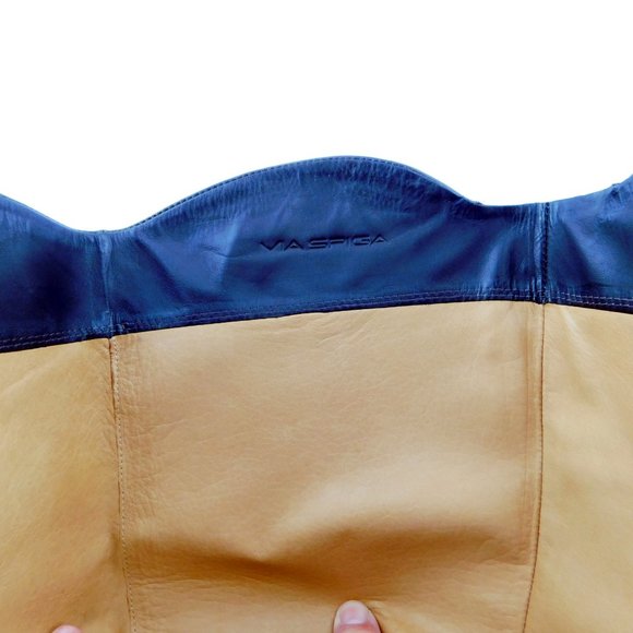 VIA SPIGA Brown Leather Riding Style Block Heel Tall Boots 8.5 - Picture 9 of 10